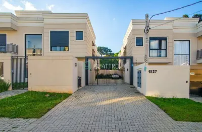 Casa em condomínio fechado com 3 quartos à venda na rua david geronasso, 1527, boa vista, curitiba por r$ 789.000