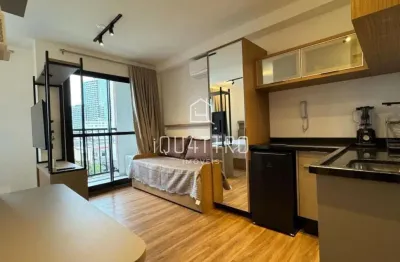 Studio 26m  com sacada e mobiliado no ibiza unique home, centro de curitiba