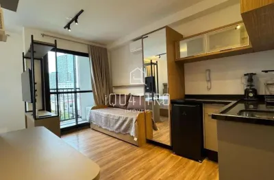 Studio 26m  com Sacada e mobiliado no Ibiza Unique Home, Centro de Curitiba