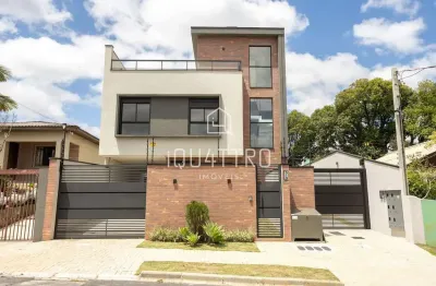 Sobrado triplex alto padrão com ático e terraço no abranches | curitiba