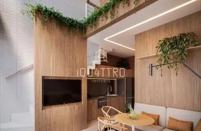 Loft à venda em condomínio clube com piscina, centro, são josé dos pinhais - pr