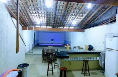 Casa residencial + salão comercial á venda / boqueirão / praia grande sp