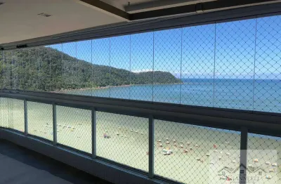 Luxuoso apartamento de 4 suites frenta mar canto do forte praia grande