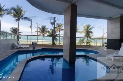 Magnífico apartamento alto padrão frente mar com 3 suítes na aviação