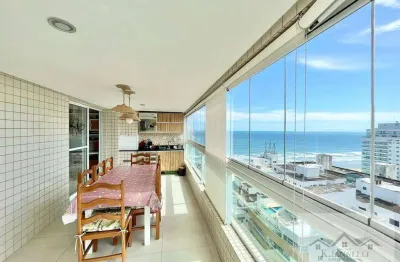 Cobiçada cobertura duplex com piscina e 3 suítes no canto do forte