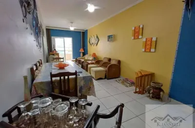 Apartamento na guilhermina a 150m da praia – varanda gourmet e conforto