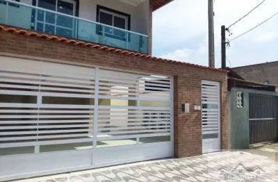 Casa 02 dormitórios térrea com quintal tude bastos - r$ 360.000