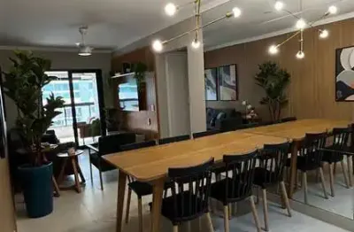 Apartamento 2 suites 2 vagas decorado equipado mobiliado praia grande sp