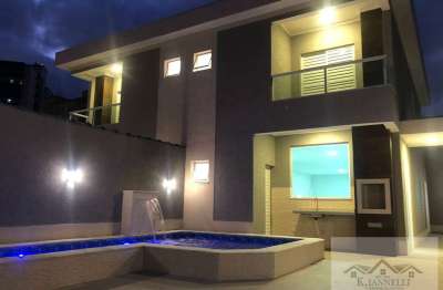 Casa com 4 quartos à venda no Boqueirão, Praia Grande 