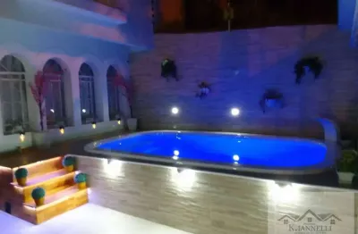 Sobrado 03 dormitórios suite piscina 125m2 6x20 boqueirão - r$ 980.000