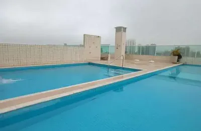 Apartamento 02 dormitórios suite sacada boqueirão - locação r$ 3.500