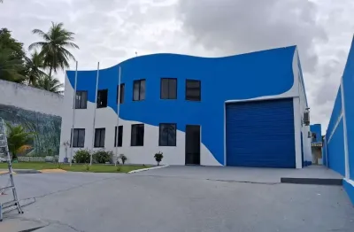 Barracão / galpão / depósito com 11 salas para alugar na rua rio das graças, 1, recreio ipitanga, lauro de freitas por r$ 30.000