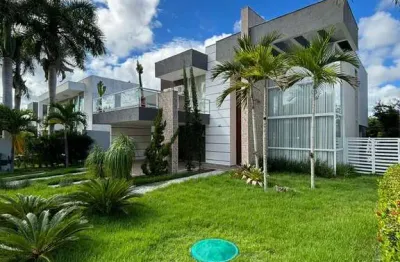 Casa com 4 quartos à venda na rodovia ba-099 - estrada do côco km 11,5, alphaville (abrantes), camaçari por r$ 1.800.000
