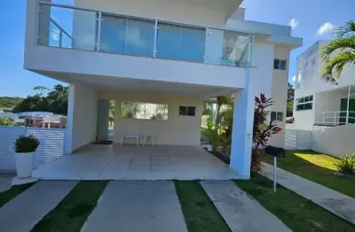 Casa em condomínio fechado com 4 quartos à venda na rua imbassaí, alphaville (abrantes), camaçari por r$ 2.500.000