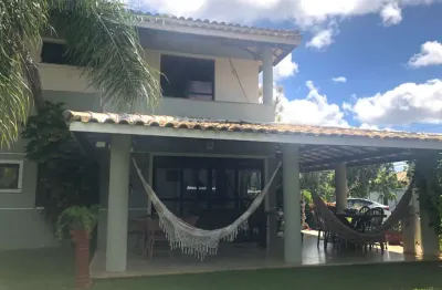 Casa em condomínio fechado com 5 quartos à venda na rua carlos conceição, 571, buraquinho, lauro de freitas, 240 m2 por r$ 1.200.000
