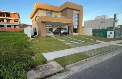 Casa em condomínio fechado com 4 quartos à venda na Rua Guarajuba, Alphaville (Abrantes), Camaçari