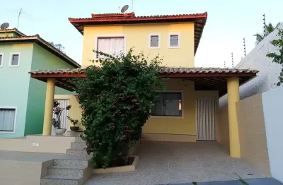 Casa em condomínio fechado com 2 quartos à venda na rua c, t, abrantes, camaçari, 84 m2 por r$ 500.000