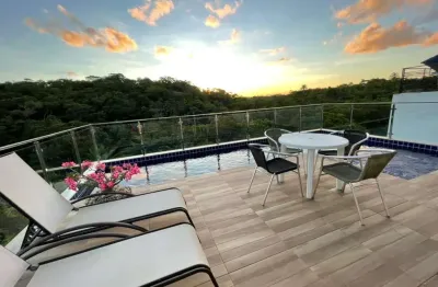 Casa em condomínio fechado com 4 quartos à venda na Rua Imbassaí, Alphaville (Abrantes), Camaçari