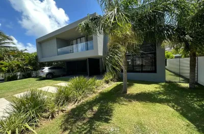 Casa em condomínio fechado com 4 quartos à venda na travessa busca vida, praia de busca vida, camaçari por r$ 5.500.000