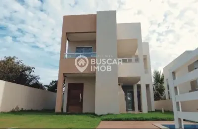 Casa em condomínio fechado com 4 quartos à venda na rua jurema, 211, estrada do coco, lauro de freitas por r$ 795.000