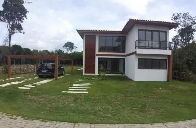 Casa em condomínio fechado com 5 quartos à venda na açu da torre, praia do forte, mata de são joão, 350 m2 por r$ 2.900.000