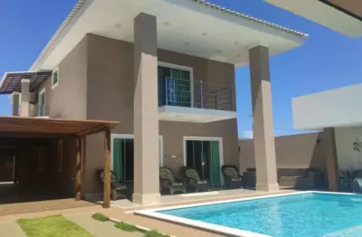 Casa em condomínio fechado com 3 quartos à venda na rodovia ba-099 - estrada do côco, monte gordo, camaçari por r$ 1.290.000