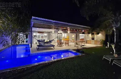 Casa em condomínio fechado com 3 quartos à venda na rodovia ba-099 - estrada do côco km 08, praia de busca vida, camaçari por r$ 3.300.000