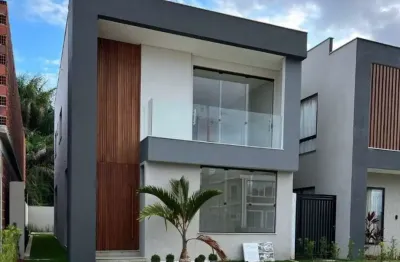 Casa em condomínio fechado com 4 quartos à venda na rua sucupió, abrantes, camaçari por r$ 980.000