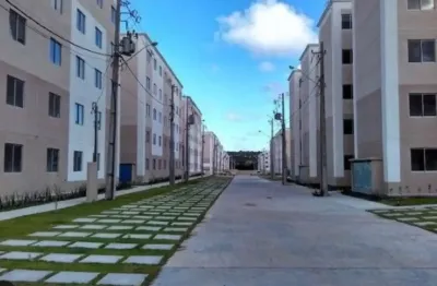 Apartamento com 2 quartos à venda na rua sucupió, abrantes, camaçari, 45 m2 por r$ 179.900