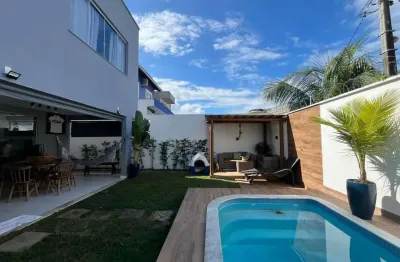 Casa em condomínio fechado com 4 quartos à venda na rua 15 de janeiro, caji, lauro de freitas por r$ 850.000
