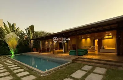 Casa em condomínio fechado com 4 quartos à venda na rodovia ba-099 - estrada do côco km 08, abrantes, camaçari por r$ 2.690.000