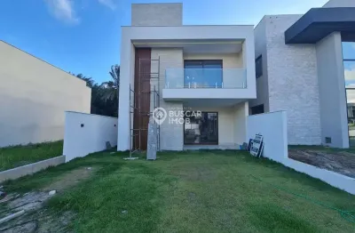 Casa em condomínio fechado com 4 quartos à venda na rua sucupió, abrantes, camaçari, 200 m2 por r$ 1.280.000
