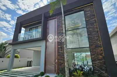 Casa em condomínio fechado com 4 quartos à venda na rua abrolhos, alphaville (abrantes), camaçari, 275 m2 por r$ 2.550.000