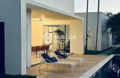 Casa em condomínio fechado com 4 quartos para alugar na rodovia ba-099 - estrada do côco, praia de busca vida, camaçari, 550 m2 por r$ 25.000