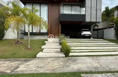 Casa em condomínio fechado com 4 quartos à venda na rodovia ba-099 - estrada do côco, alphaville (abrantes), camaçari, 330 m2 por r$ 3.100.000