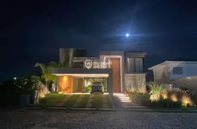 Casa em condomínio fechado com 4 quartos à venda na rodovia ba-099 - estrada do côco, praia de busca vida, camaçari, 550 m2 por r$ 5.700.000