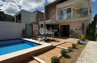 Casa em condomínio fechado com 4 quartos à venda na abrantes, abrantes, camaçari, 226 m2 por r$ 1.280.000
