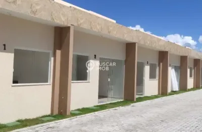 Casa em condomínio fechado com 2 quartos à venda na rua priscila b dutra, buraquinho, lauro de freitas, 50 m2 por r$ 395.000
