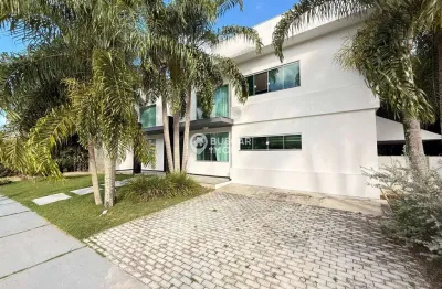 Casa em condomínio fechado com 4 quartos à venda na rodovia ba-099 - estrada do côco, alphaville (abrantes), camaçari, 390 m2 por r$ 1.799.000