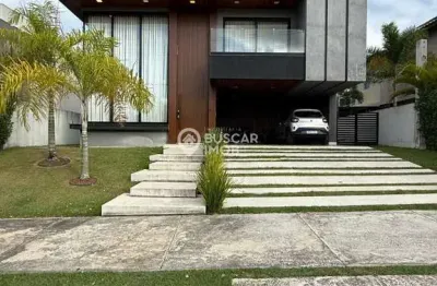 Casa em condomínio fechado com 4 quartos à venda na rodovia ba-099 - estrada do côco, alphaville (abrantes), camaçari por r$ 3.100.000