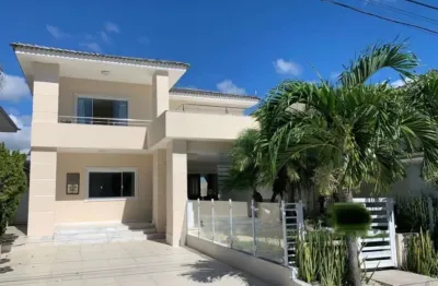 Casa em condomínio fechado com 4 quartos à venda na rua priscila b dutra, buraquinho, lauro de freitas por r$ 1.980.000