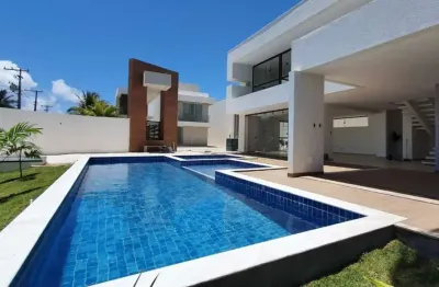 Casa em condomínio fechado com 3 quartos à venda na rua são jorge, abrantes, camaçari por r$ 720.000