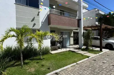 Casa em condomínio fechado com 4 quartos à venda na rua felicia cardoso dos santos, buraquinho, lauro de freitas, 140 m2 por r$ 995.000