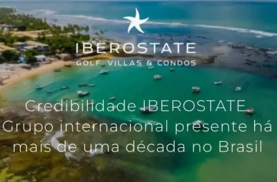 Terreno em condomínio fechado à venda na ibero praia do forte, praia do forte, mata de são joão por r$ 1.050.000