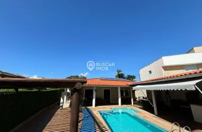 Casa em condomínio fechado com 4 quartos à venda na rua francisco das mercês, buraquinho, lauro de freitas, 300 m2 por r$ 1.290.000