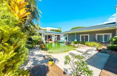 Casa em condomínio fechado com 4 quartos à venda na conjunto busca vida, abrantes, camaçari, 510 m2 por r$ 6.200.000
