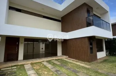 Casa em condomínio fechado com 4 quartos à venda na rua carlos conceição, buraquinho, lauro de freitas, 180 m2 por r$ 850.000