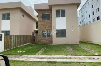 Casa em condomínio fechado com 4 quartos à venda na rua colônia boa união, boa união, camaçari, 190 m2 por r$ 680.000