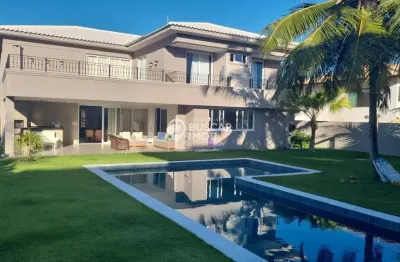 Casa em condomínio fechado com 4 quartos à venda na conjunto busca vida, abrantes, camaçari, 420 m2 por r$ 6.500.000