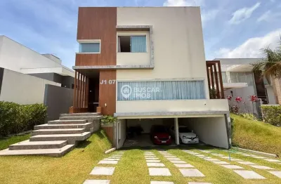 Casa em condomínio fechado com 4 quartos para alugar na alphaville litoral norte 1, abrantes, camaçari, 380 m2 por r$ 20.000